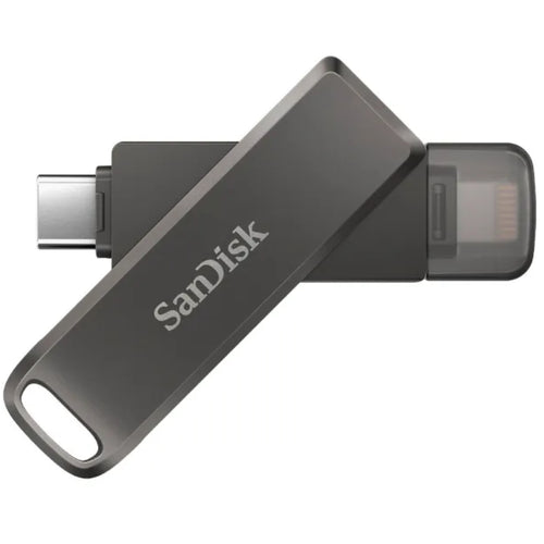 SanDisk iXpand 64GB Flash Drive Luxe for iPhone & USB Type-C