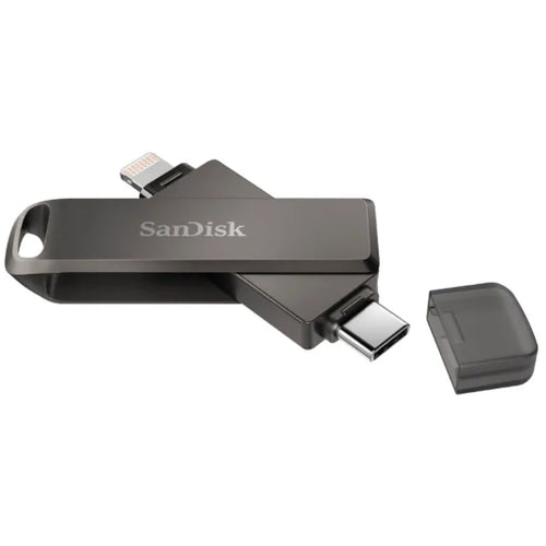 SanDisk iXpand 64GB Flash Drive Luxe for iPhone & USB Type-C