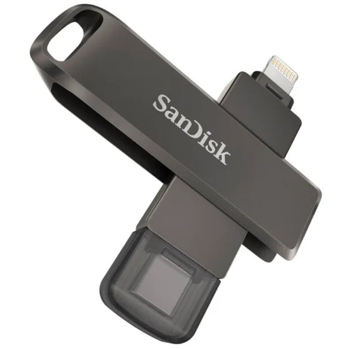 SanDisk iXpand 64GB Flash Drive Luxe for iPhone & USB Type-C