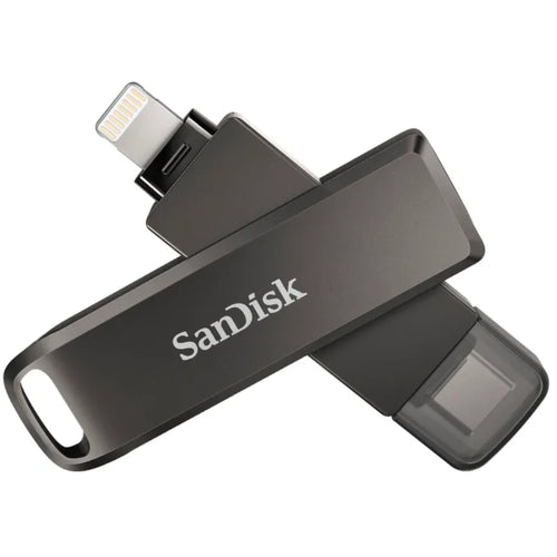 SanDisk iXpand Luxe SDIX70N 128GB Flash Drive iOS/Android Lightning & Type C USB 3.1