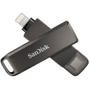 SanDisk iXpand Luxe SDIX70N 256GB Flash Drive iOS/Android Lightning & Type C USB3.1