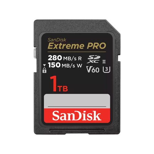 SanDisk Extreme Pro 1TB SDXC 280MB/s UHS-II Memory Card - V60