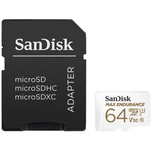 SanDisk Max Endurance 64GB microSD Card R100 W40