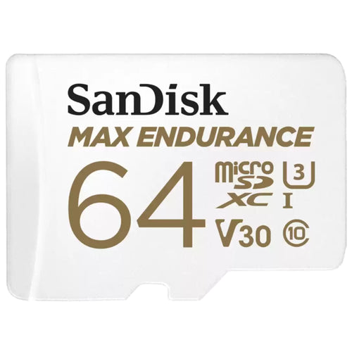 SanDisk Max Endurance 64GB microSD Card R100 W40