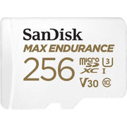 SanDisk Max Endurance 256GB microSD Card R100 W40