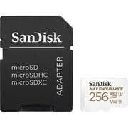 SanDisk Max Endurance 256GB microSD Card R100 W40