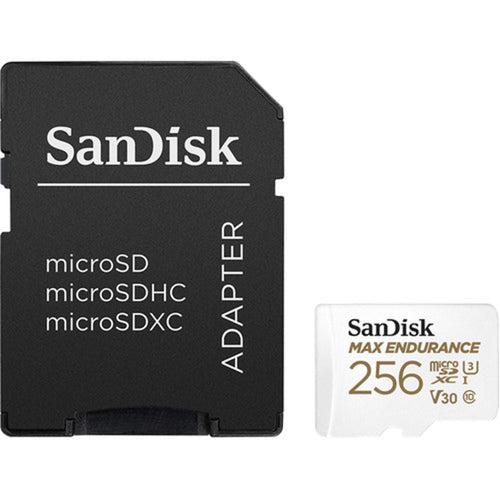 SanDisk Max Endurance 256GB microSD Card R100 W40