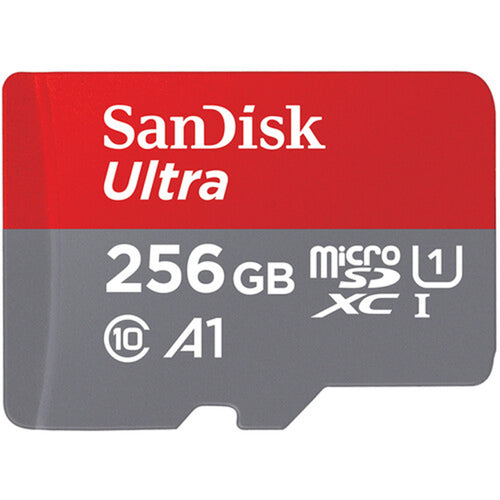 SanDisk Ultra microSDXC 256GB 150MB/s R UHS-I U1 C10 Card