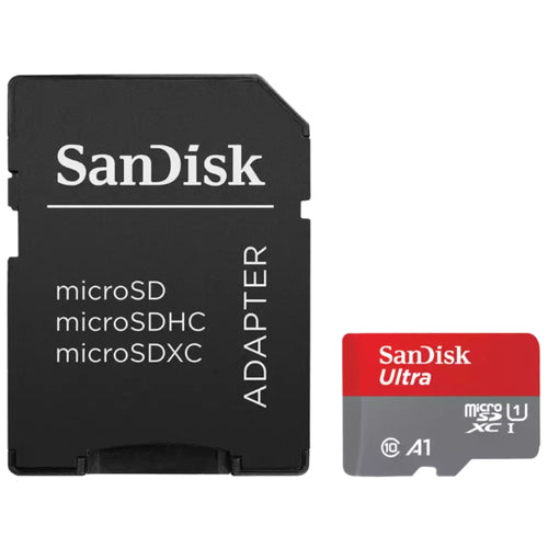 SanDisk Ultra microSDXC 512GB 150MB/s R UHS-I U1 C10 Card - SD Adapter