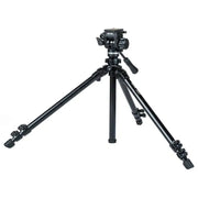 Slik 504QF II Aluminium Tripod with 504QF II Video Fluid Pan Head