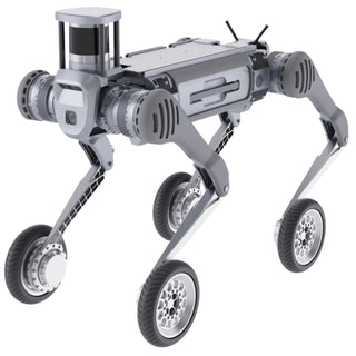 Unitree B2-W Industrial Quadruped Robotic Dog with LiDAR and Wheels