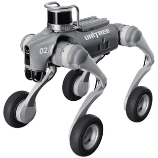 Unitree Go2-W AI Quadruped Robot Dog with Wheels