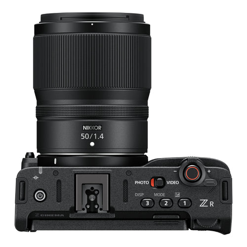 Nikon ZR with NIKKOR Z 50mm f/1.4 Lens
