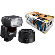 Nikon Z Portrait Kit Z 40mm f/2 and SB-700 Speedlight