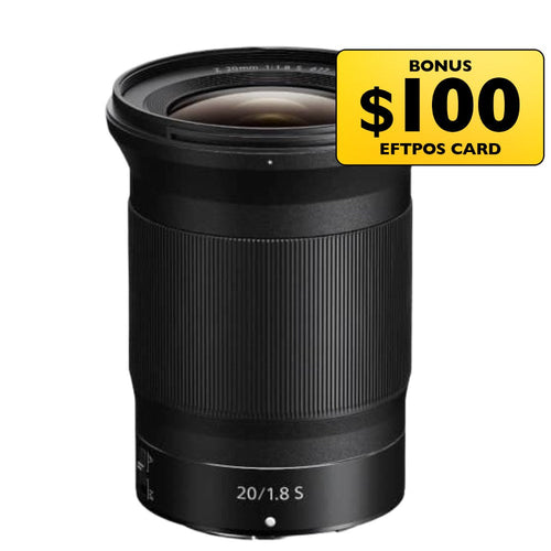 Nikon NIKKOR Z 20mm f/1.8 S Lens