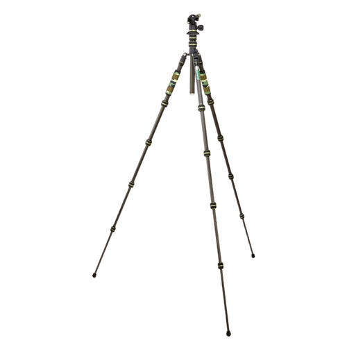 3 Legged Thing - Punks Brian 2.0 Tripod Kit with AirHed Neo 2.0 Twist Lock QR Ballhead (Black/Green)