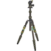 3 Legged Thing - Punks Brian 2.0 Tripod Kit with AirHed Neo 2.0 Twist Lock QR Ballhead (Black/Green)