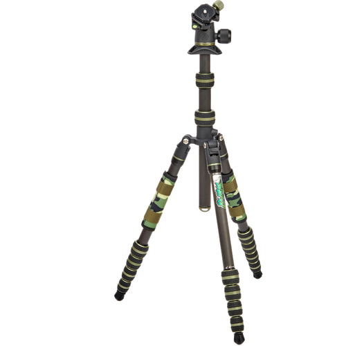 3 Legged Thing - Punks Brian 2.0 Tripod Kit with AirHed Neo 2.0 Twist Lock QR Ballhead (Black/Green)