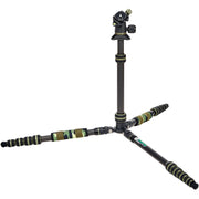 3 Legged Thing - Punks Brian 2.0 Tripod Kit with AirHed Neo 2.0 Twist Lock QR Ballhead (Black/Green)