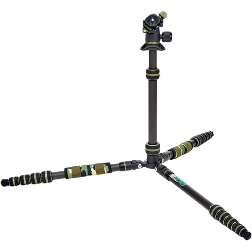 3 Legged Thing - Punks Brian 2.0 Tripod Kit with AirHed Neo 2.0 Twist Lock QR Ballhead (Black/Green)