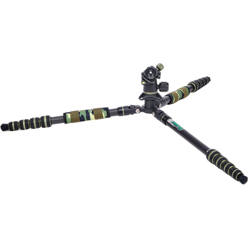 3 Legged Thing - Punks Brian 2.0 Tripod Kit with AirHed Neo 2.0 Twist Lock QR Ballhead (Black/Green)
