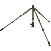 3 Legged Thing - Punks Brian 2.0 Tripod Kit with AirHed Neo 2.0 Twist Lock QR Ballhead (Black/Green)