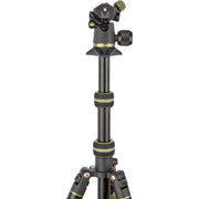 3 Legged Thing - Punks Corey 2.0 Tripod Kit with AirHed Neo 2.0 Twist Lock QR Ballhead (Black/Green)