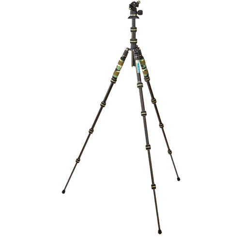 3 Legged Thing - Punks Corey 2.0 Tripod Kit with AirHed Neo 2.0 Twist Lock QR Ballhead (Black/Green)
