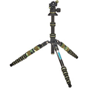3 Legged Thing - Punks Corey 2.0 Tripod Kit with AirHed Neo 2.0 Twist Lock QR Ballhead (Black/Green)