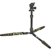 3 Legged Thing - Punks Corey 2.0 Tripod Kit with AirHed Neo 2.0 Twist Lock QR Ballhead (Black/Green)
