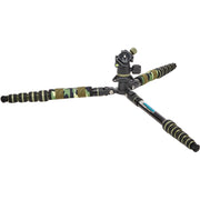 3 Legged Thing - Punks Corey 2.0 Tripod Kit with AirHed Neo 2.0 Twist Lock QR Ballhead (Black/Green)