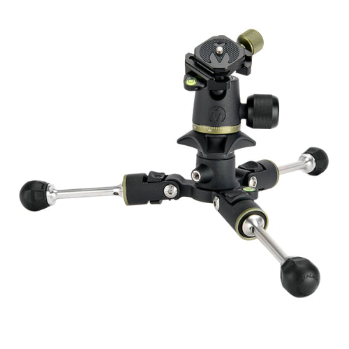 3 Legged Thing - Punks Corey 2.0 Tripod Kit with AirHed Neo 2.0 Twist Lock QR Ballhead (Black/Green)