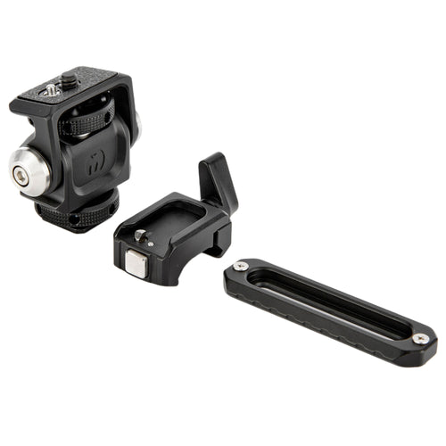 3 Legged Thing Monty 3 Mighty Mini Pan/Tilt Accessory Mount with Shoe and Picatinny Rail