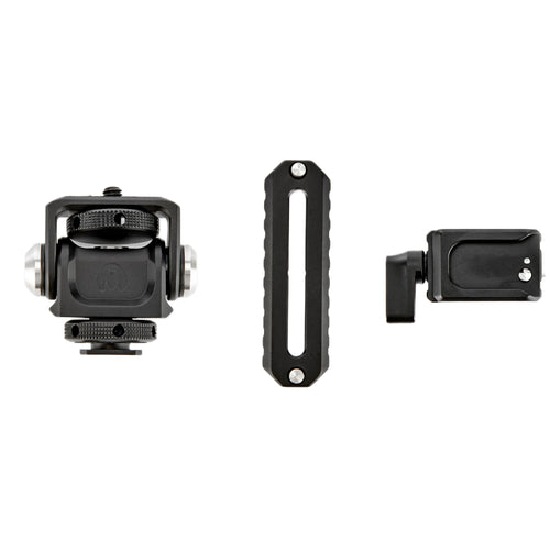 3 Legged Thing Monty 3 Mighty Mini Pan/Tilt Accessory Mount with Shoe and Picatinny Rail