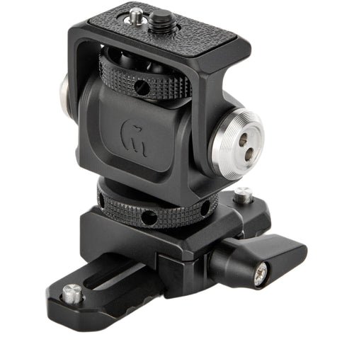 3 Legged Thing Monty 3 Mighty Mini Pan/Tilt Accessory Mount with Shoe and Picatinny Rail