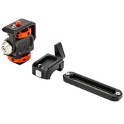3 Legged Thing Monty 3 Mighty Mini Pan/Tilt Accessory Mount with Shoe and Picatinny Rail