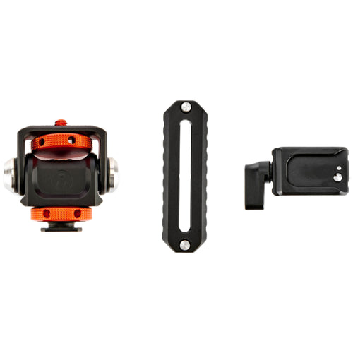 3 Legged Thing Monty 3 Mighty Mini Pan/Tilt Accessory Mount with Shoe and Picatinny Rail