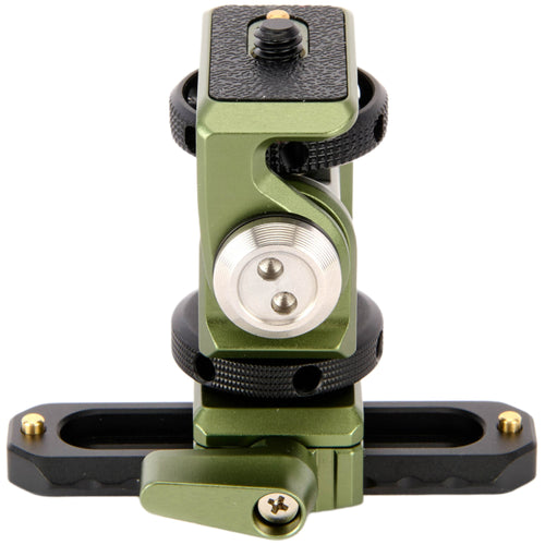 3 Legged Thing Monty 3 Mighty Mini Pan/Tilt Accessory Mount with Shoe and Picatinny Rail