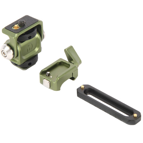 3 Legged Thing Monty 3 Mighty Mini Pan/Tilt Accessory Mount with Shoe and Picatinny Rail