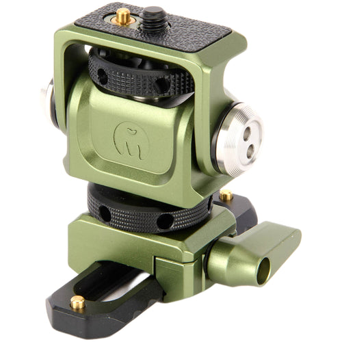 3 Legged Thing Monty 3 Mighty Mini Pan/Tilt Accessory Mount with Shoe and Picatinny Rail