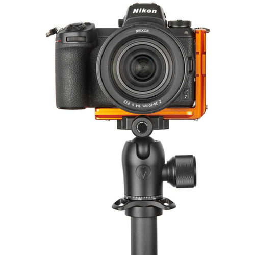 3 Legged Thing - Zelda QD 106 mm QD/PD Arca L-Bracket for Nikon Z5/Z6/Z6II/Z7/Z7II (Copper)