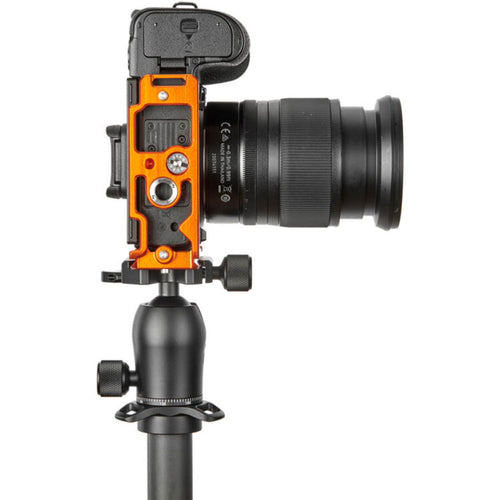 3 Legged Thing - Zelda QD 106 mm QD/PD Arca L-Bracket for Nikon Z5/Z6/Z6II/Z7/Z7II (Copper)