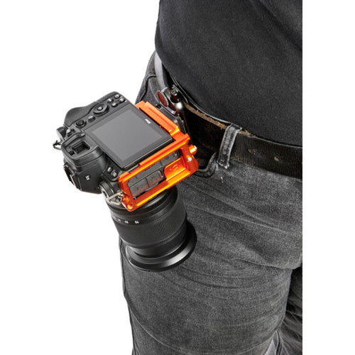 3 Legged Thing - Zelda QD 106 mm QD/PD Arca L-Bracket for Nikon Z5/Z6/Z6II/Z7/Z7II (Copper)
