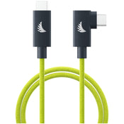 Angelbird USB-C 4.0 Solid Flex Cable Right-Angle Lime 2m / 6.6ft