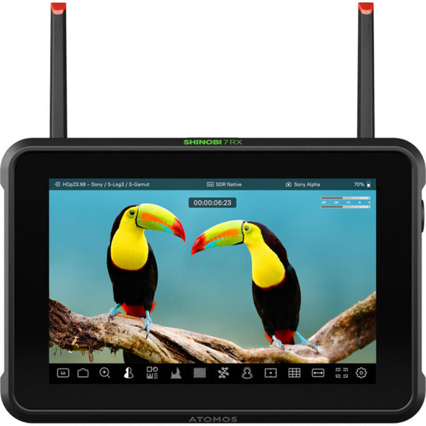 Atomos Shinobi 7 RX HDMI/SDI HDR On-Camera Monitor/Wireless Receiver