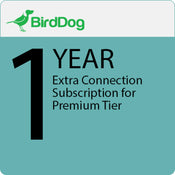 BirdDog Extra Connection Subscription for Cloud Premium Tier (1-Year)
