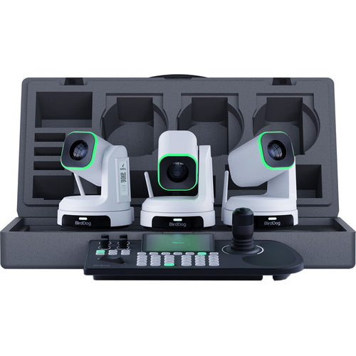 BirdDog 3x BDX1 (White) and 1x BDKBD Keyboard Bundle (Ships In BDX1CASE)