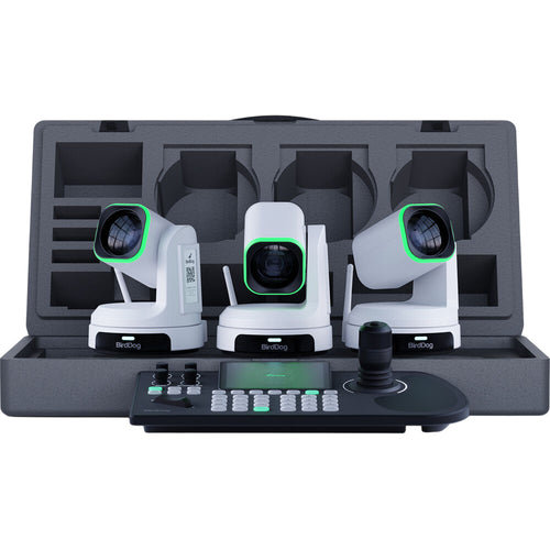 BirdDog 3x BDX1U (White) and 1x BDKBD Keyboard Bundle (Ships In BDX1CASE)