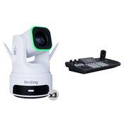 BirdDog 3x BDX4U (White) with 1x BDKBD Keyboard Combo