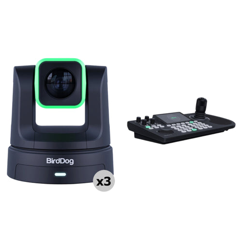 BirdDog 3x BDX5U (Black) + 1x BDKBD Keyboard Combo